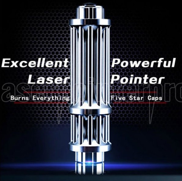 5000mw 532nm Beam Light Green Laser Pointer Pen 