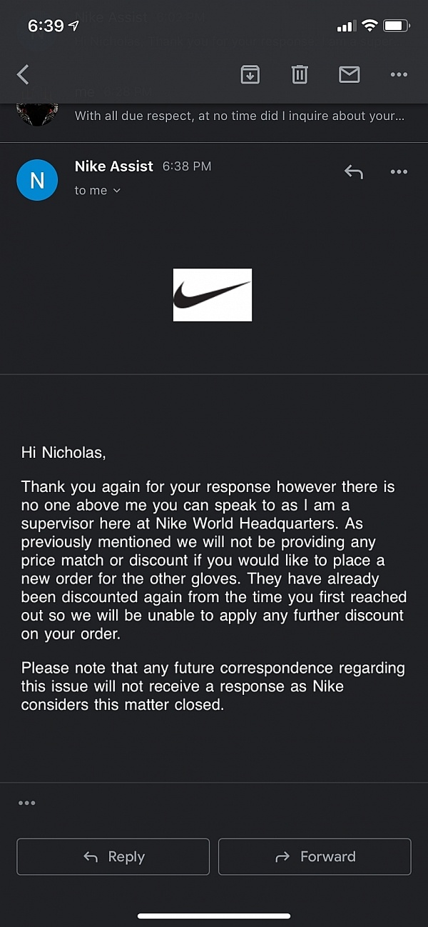 nike uk delivery time