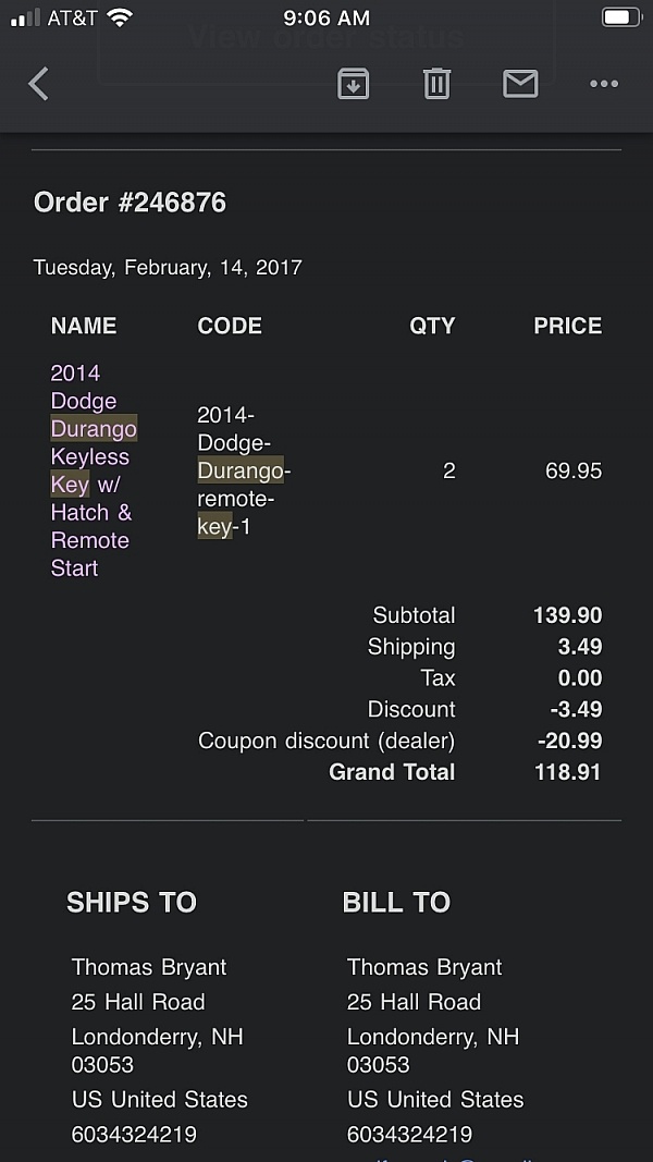 Car and Truck Remotes Reviews 191 Reviews of Sitejabber