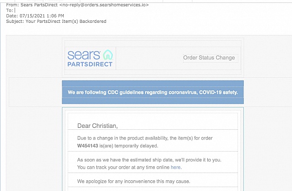 Sears PartsDirect Reviews - 188 Reviews of Searspartsdirect.com ...