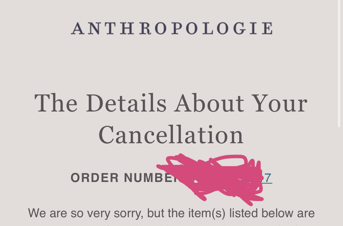 anthropologie change shipping address