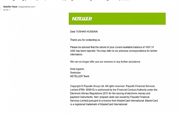 Neteller Fake Id
