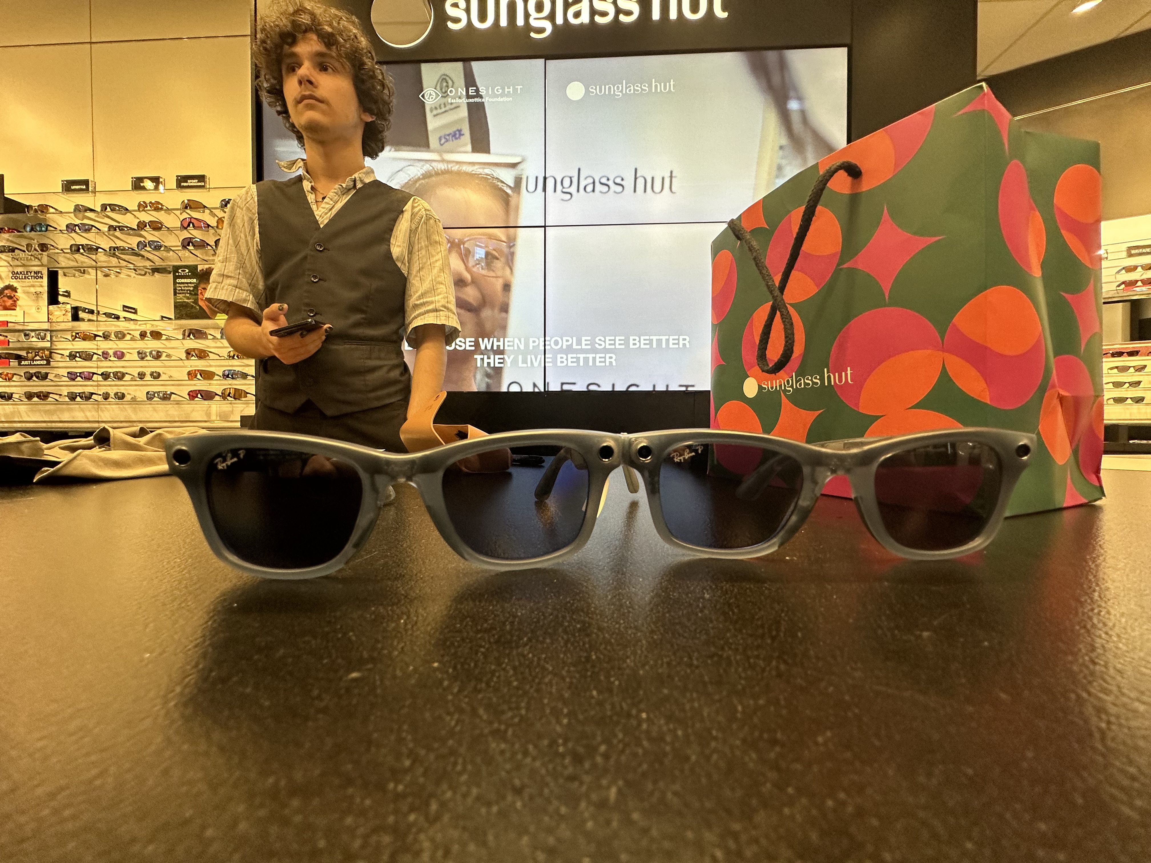 Oakley OO9100 Leffingwell 57 Prizm Deep Water Polarized & Crystal Black Polarized  Sunglasses | Sunglass Hut USA