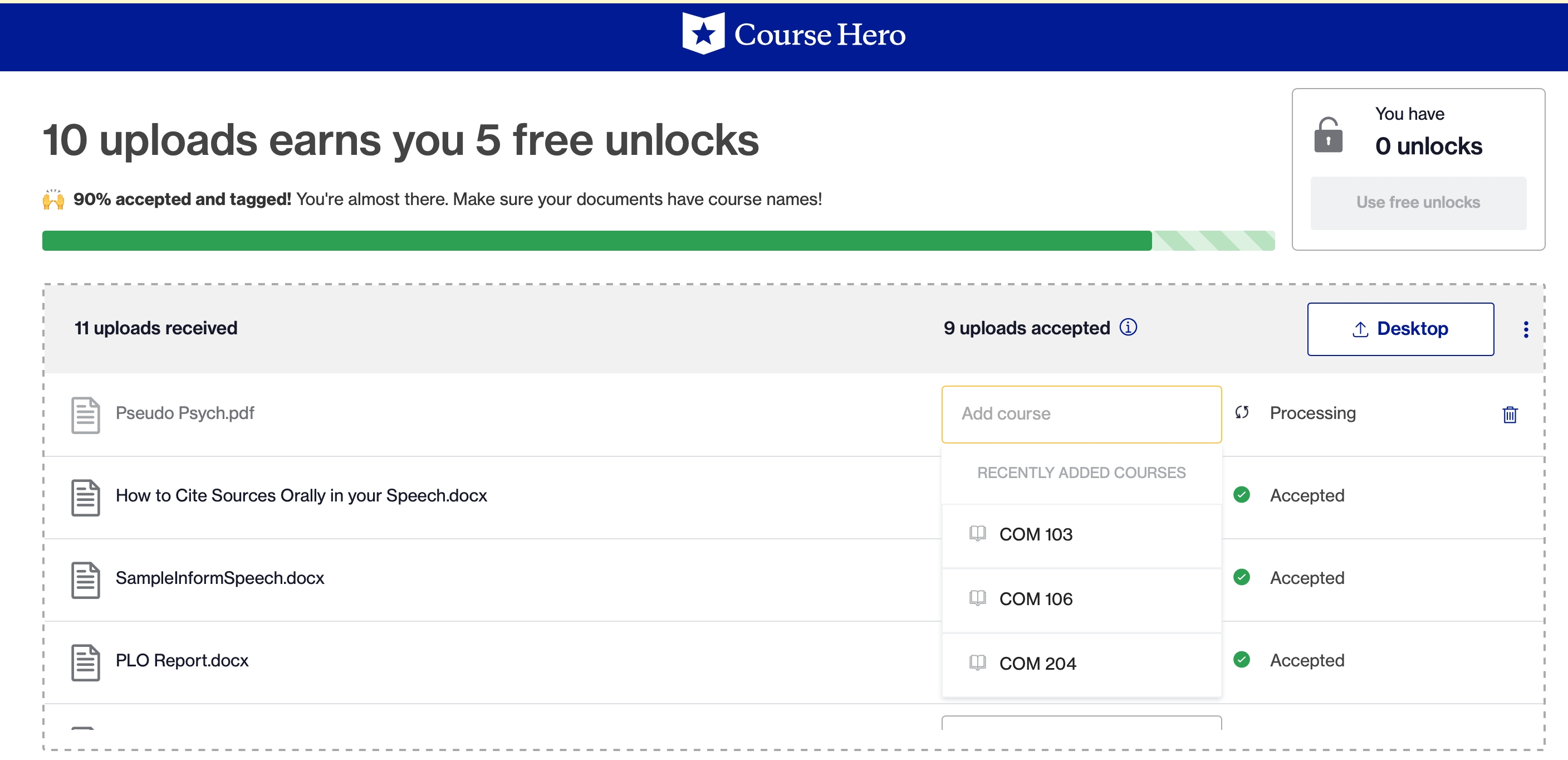 course hero login free 1 month trial