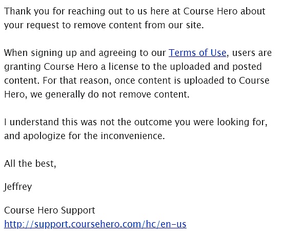 how to remove uploaded files from course hero