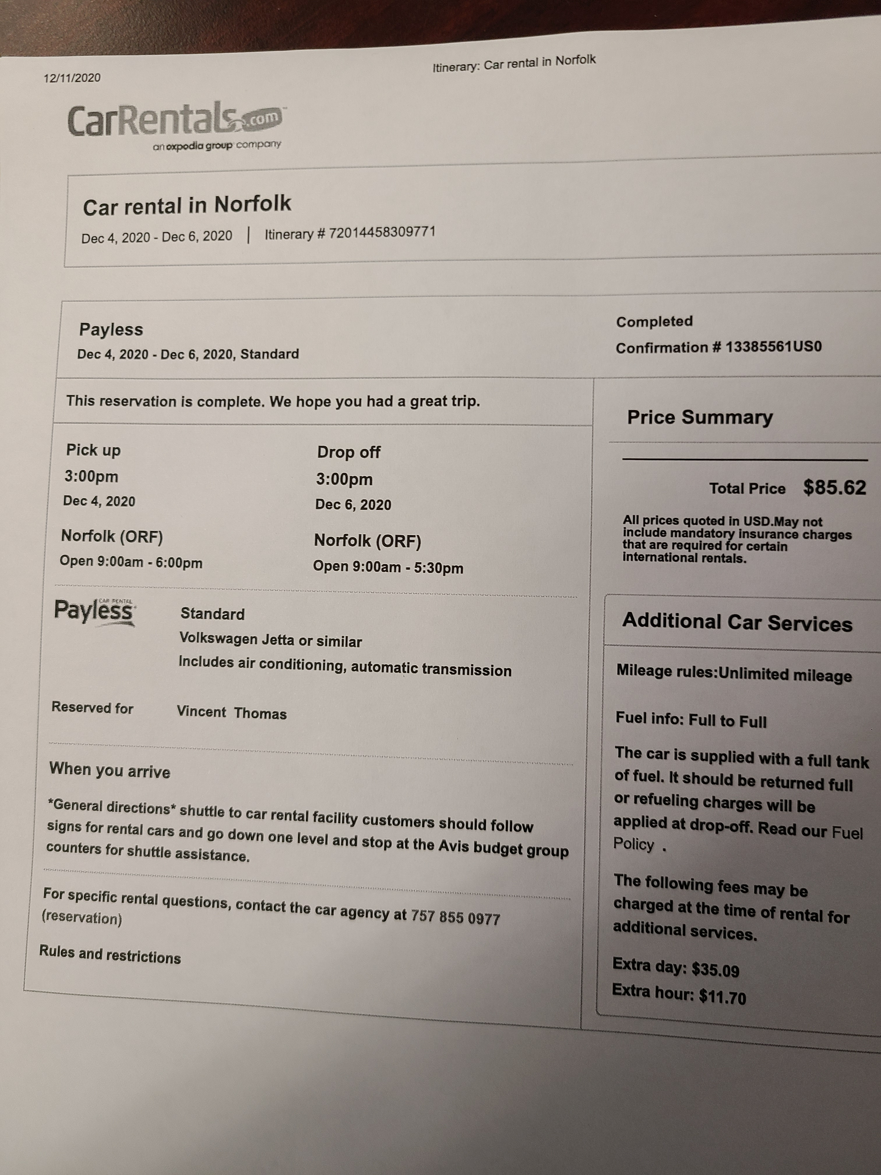 Carrentals Com Reviews 96 Reviews Of Carrentals Com Sitejabber