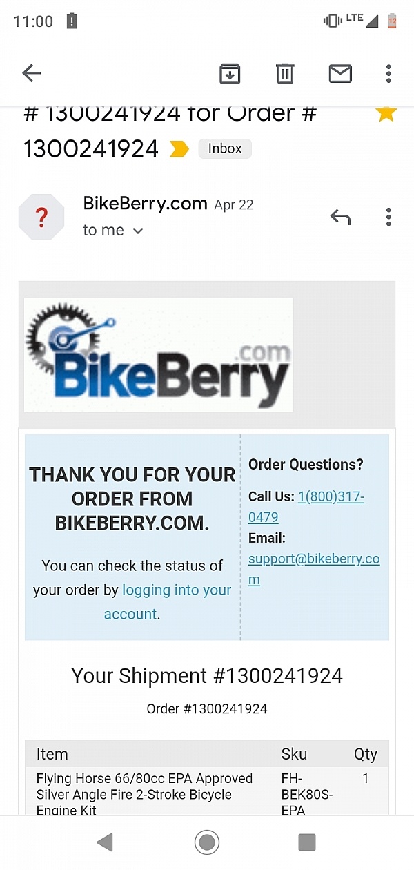 bikeberry inc