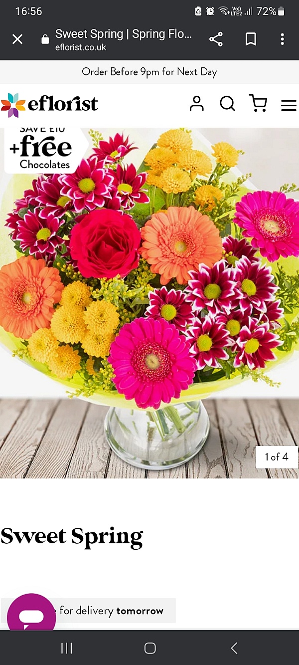 eFlorist UK Reviews 2,120 Reviews of Eflorist.co.uk Sitejabber