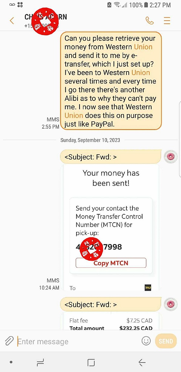 Did you use Western Union to pay a scammer?