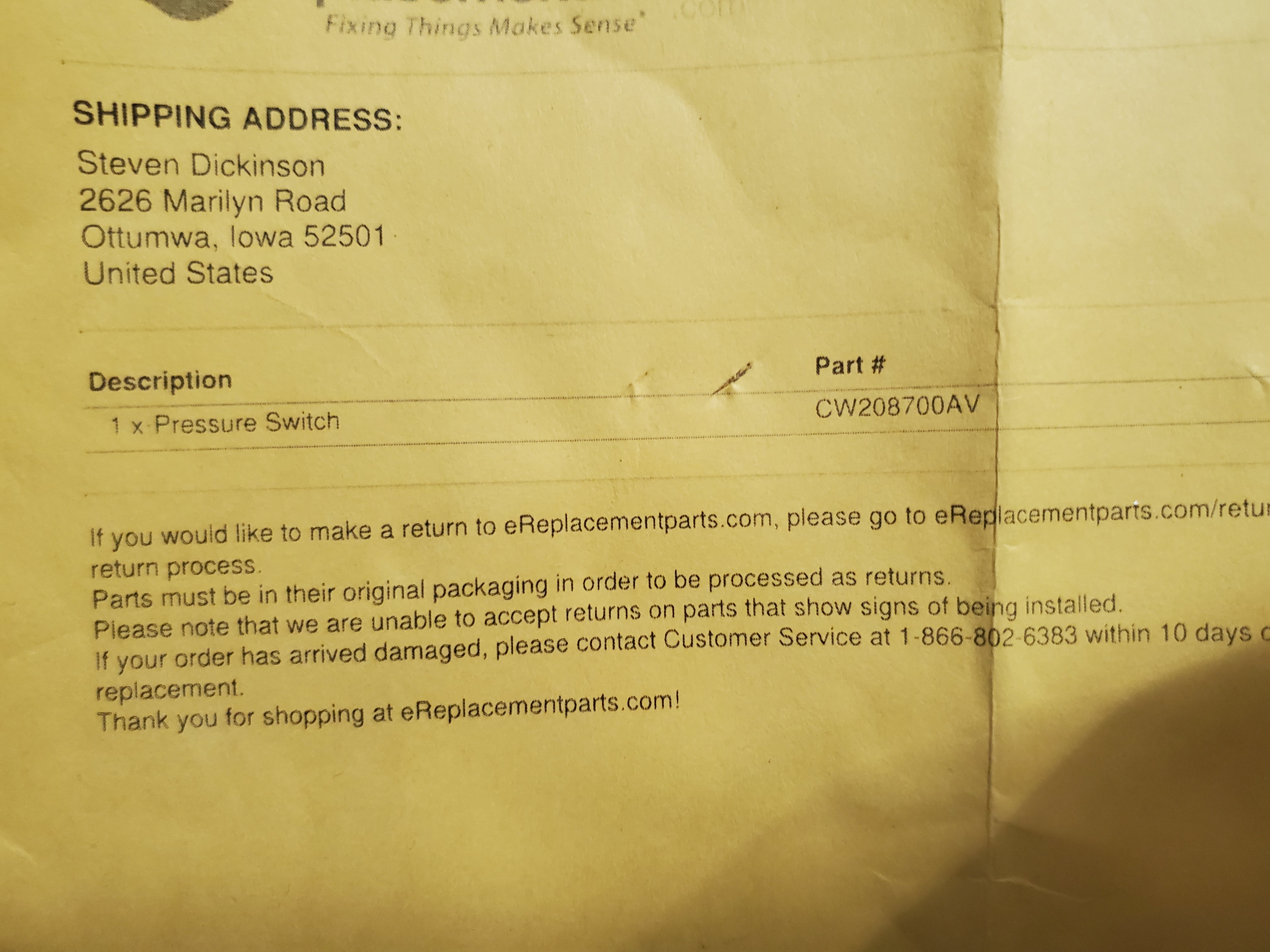 eReplacementParts Reviews 2,753 Reviews of