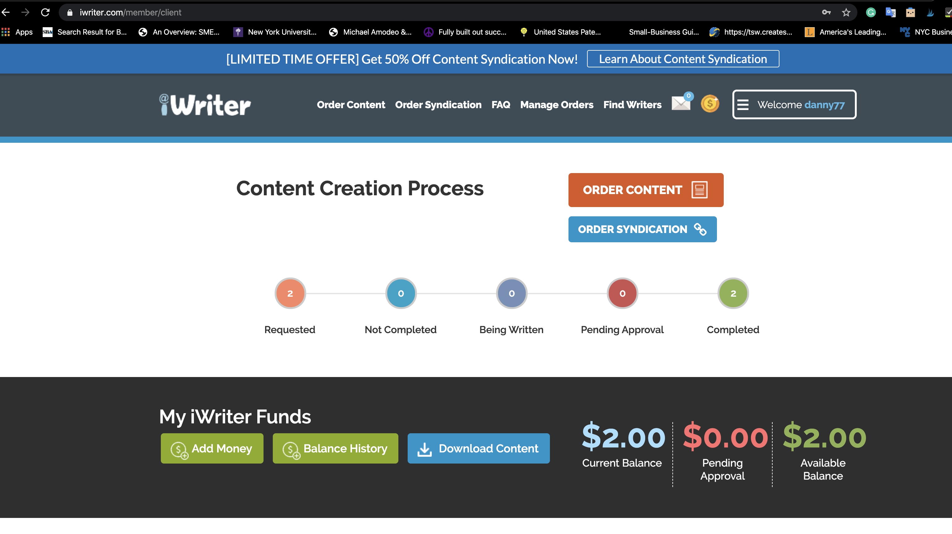 iWriter เว็บไซต์ซื้อขายเนื้อหาบทความต่างๆทางออนไลน์ ถอนเงินขั้นต่ำ $ 20 สร้างรายได้ง่ายๆ แค่ขายบทความ
