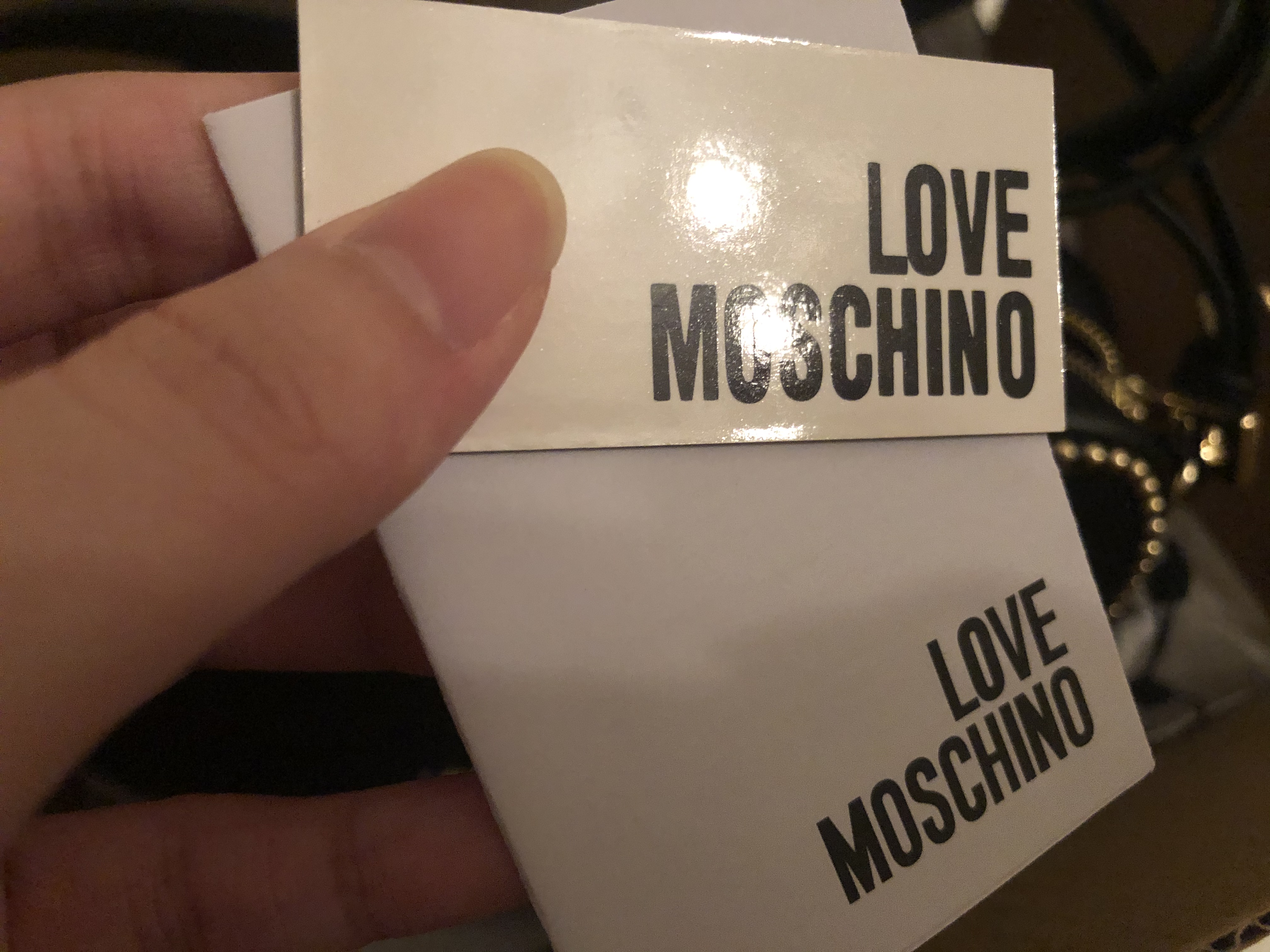 fake moschino bags