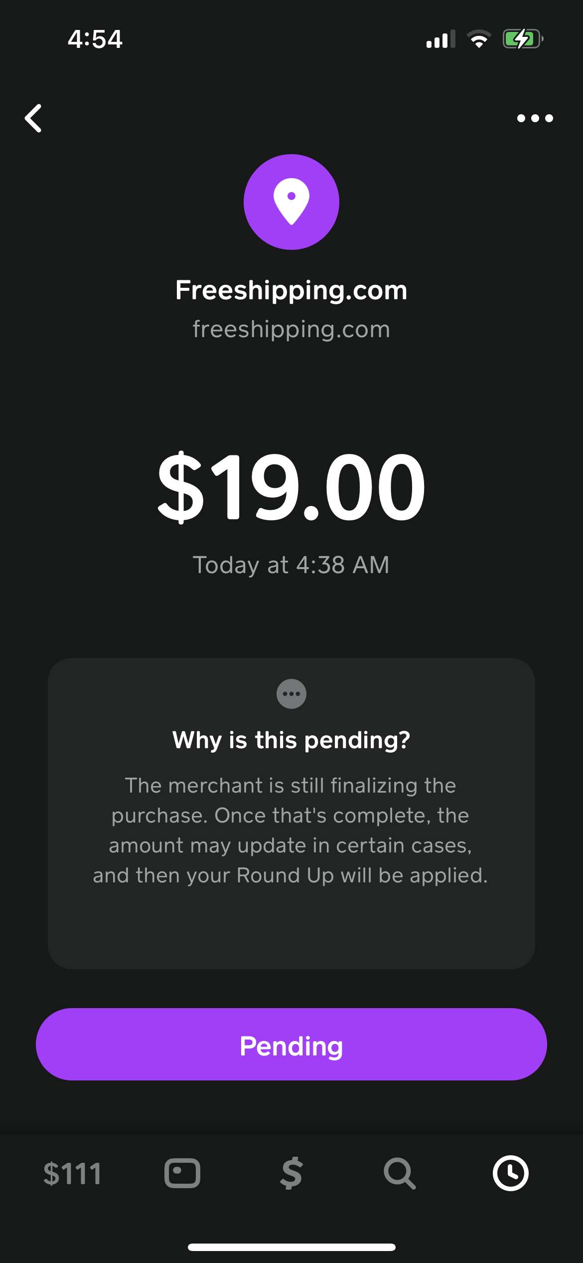 defaults you to pay shipping even on orders that qualify for FREE  shipping. You have to click on a subtle “change shipping method” button at  the bottom of the page (past