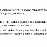 defaults you to pay shipping even on orders that qualify for FREE  shipping. You have to click on a subtle “change shipping method” button at  the bottom of the page (past