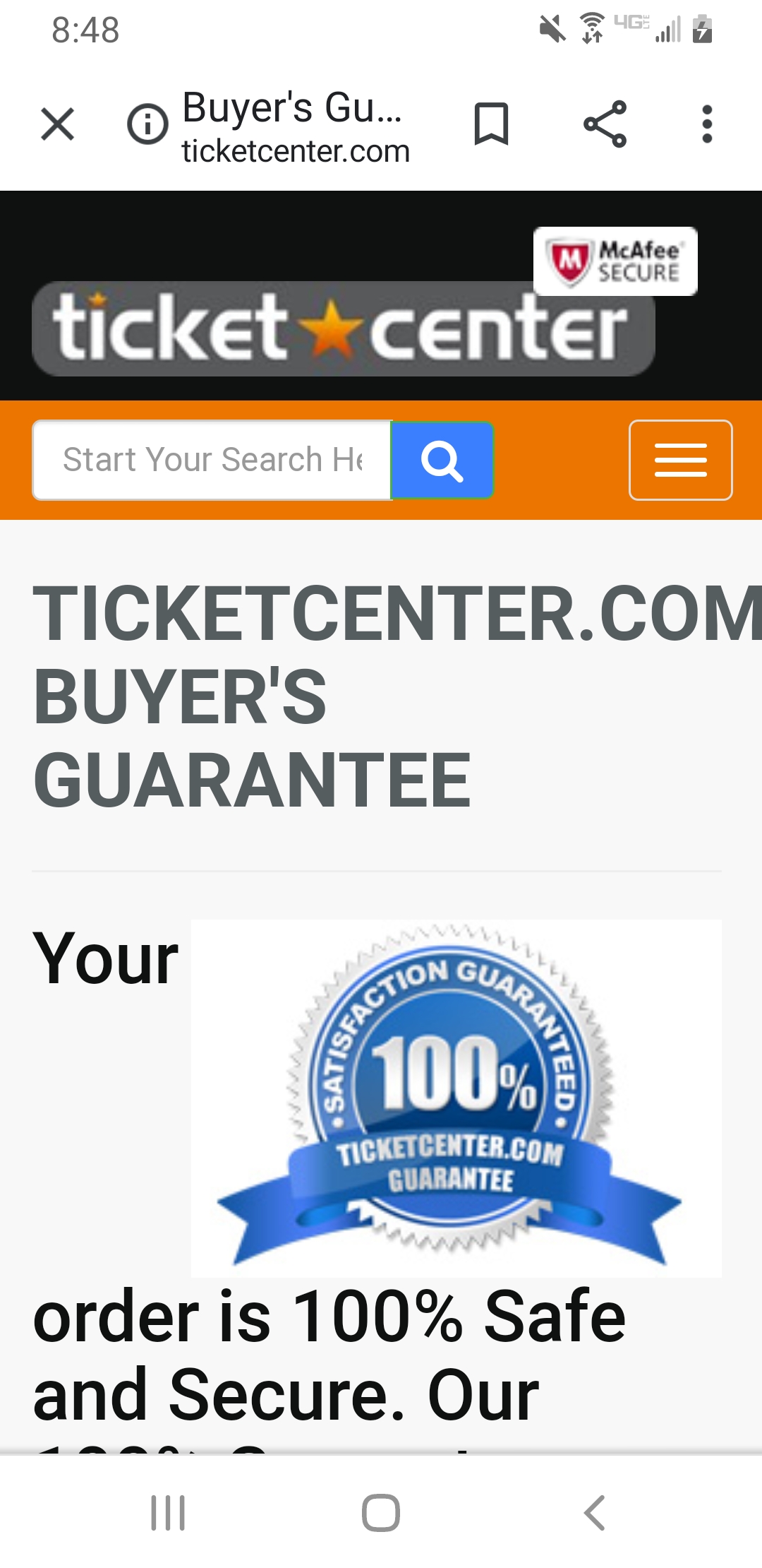 TicketsCenter Reviews 85,605 Reviews of Sitejabber