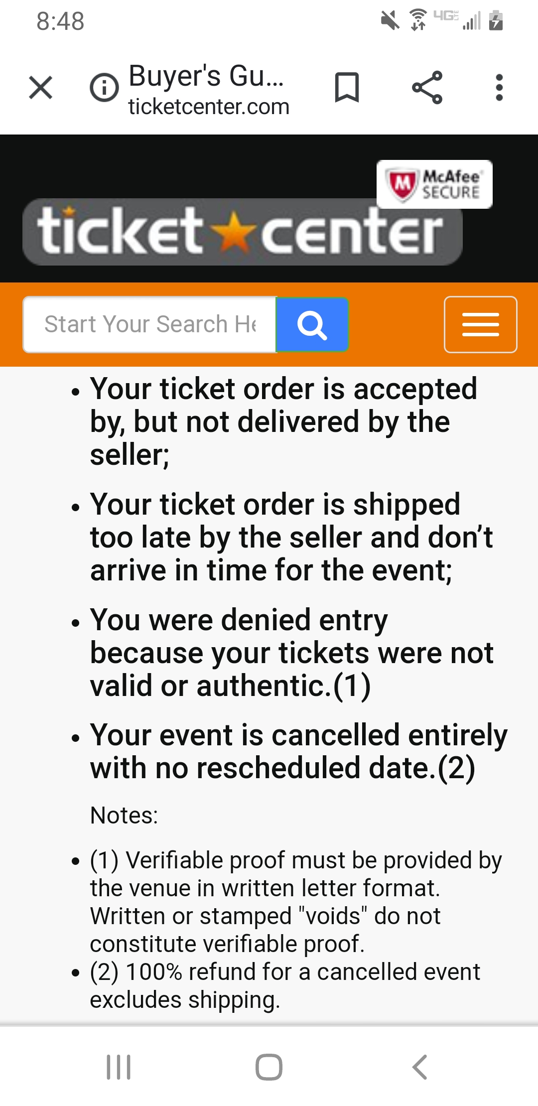 TicketsCenter Reviews 85,605 Reviews of Sitejabber