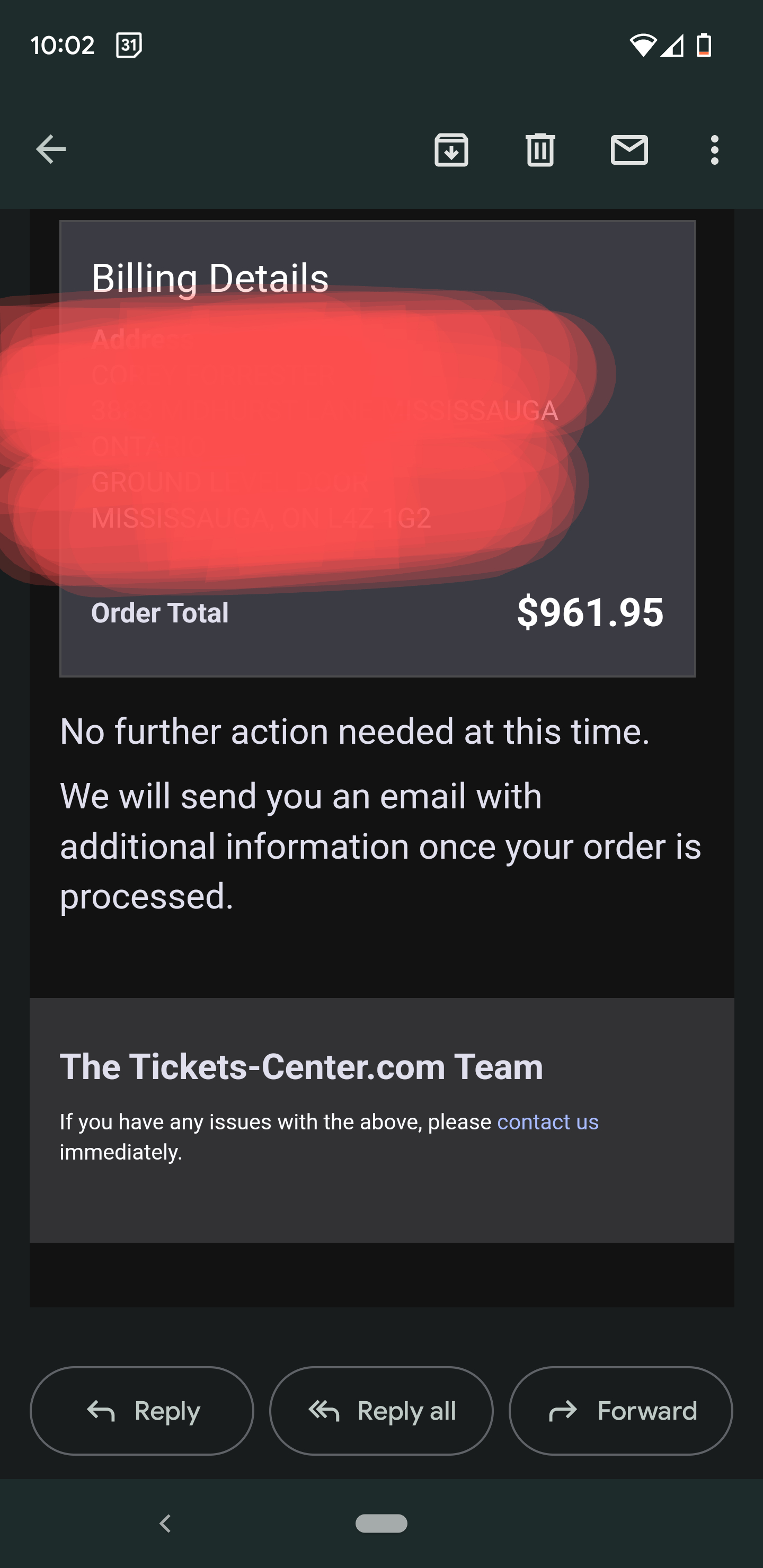 TicketsCenter Reviews 2,313 Reviews of Sitejabber