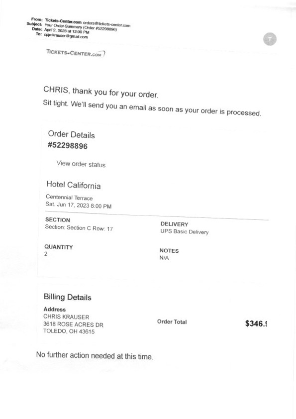 TicketsCenter Reviews 2,514 Reviews of Sitejabber