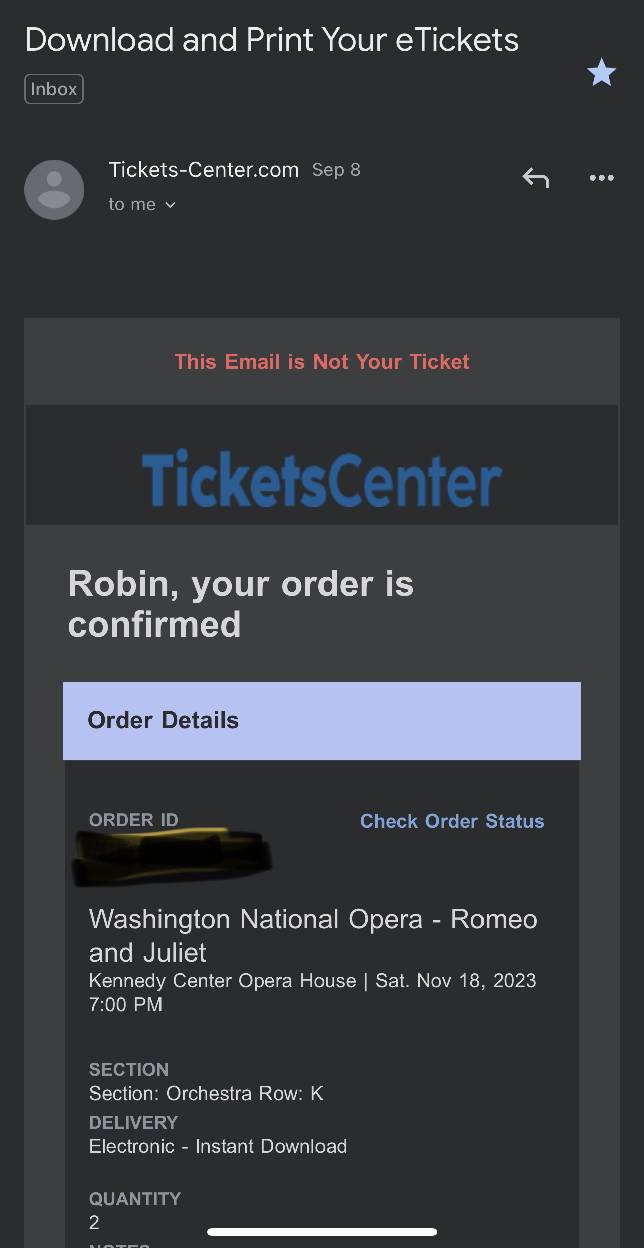 TicketsCenter Reviews 2,608 Reviews of Sitejabber