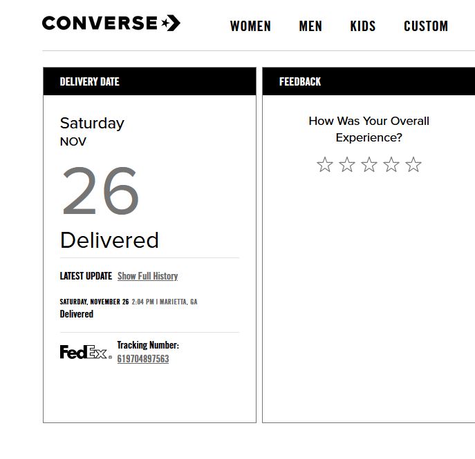 Converse Reviews - 59 Reviews of  | Sitejabber