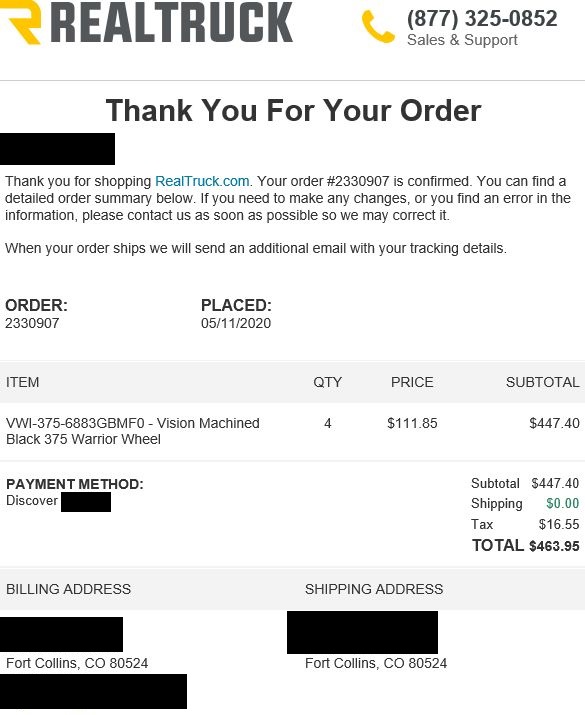 RealTruck Reviews 180 Reviews of Sitejabber