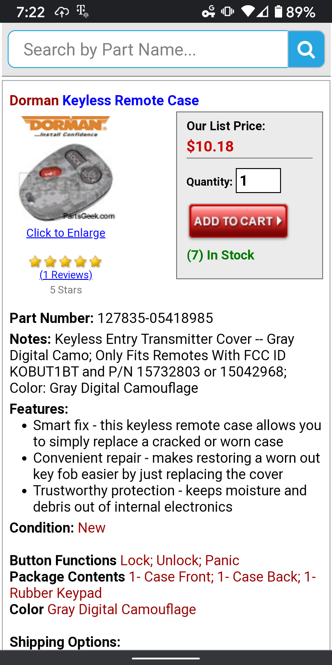 PartsGeek Reviews 750 Reviews of Sitejabber