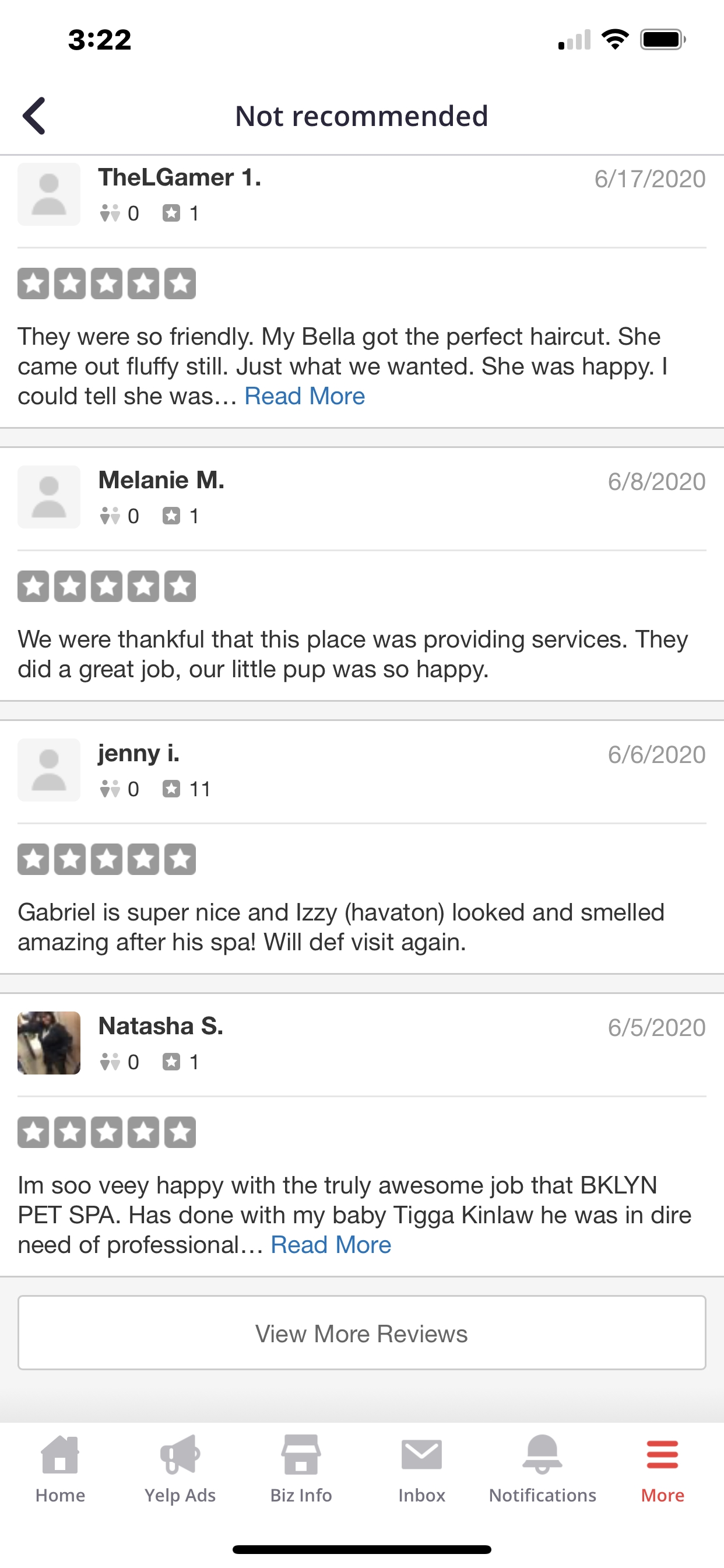 yelp for business owners review complaint