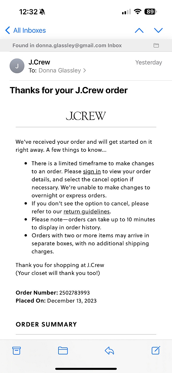 J. Crew product 0