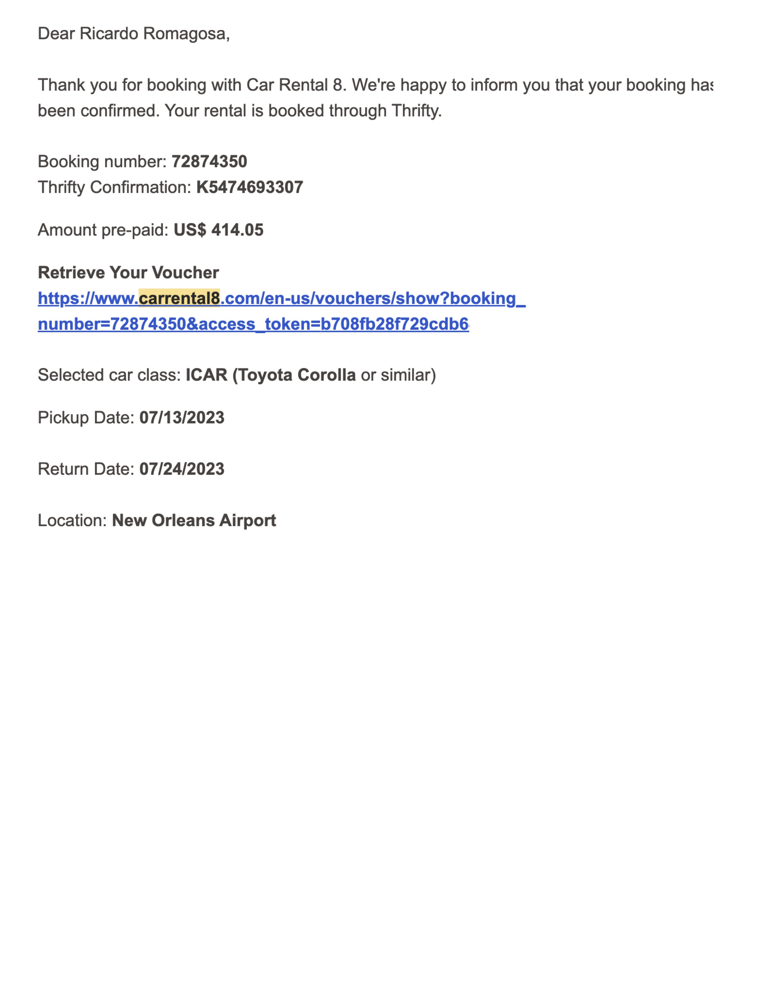 CarRental8 Reviews 7 Reviews of Sitejabber