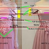 POOR QUALITY DRESS IN NO WAY MATCHES THE SAMPLE. No customer support for issues, company only quotes refund policy even AFTER being super nice to work to get the situation corrected. Seller operates under different names ALL IN CHINA