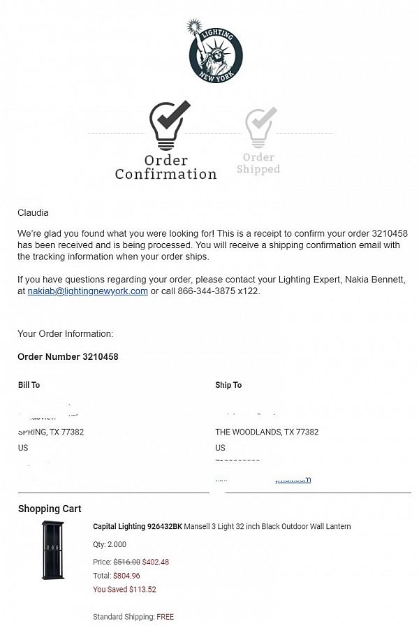 Lighting New York Reviews 1,050 Reviews of