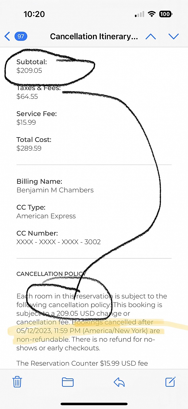 Reservation Counter product 0