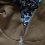 Look at that zipper LOL. One side longer than other. Not what was on website take a look.
http://www.ericdress.com/product/Beautiful-Korean-Style-Leopard-Long-Hoodie-10614382.html
Image link here
http://s.ericdress.com/images/product/10/10614/10614382