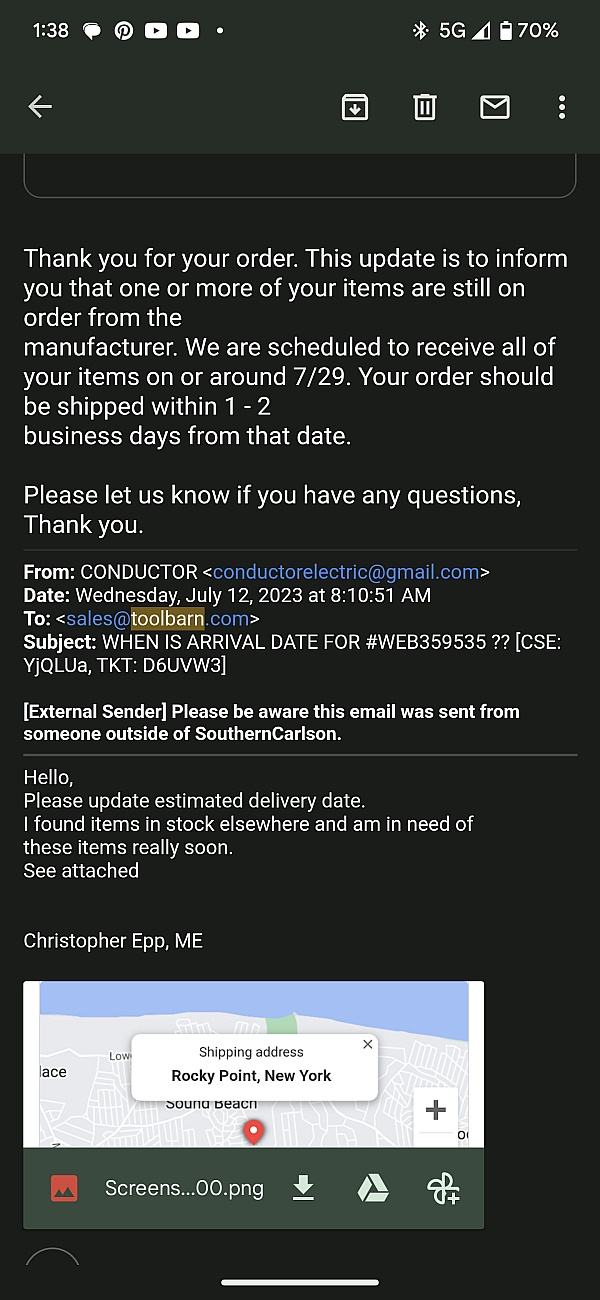 ToolBarn Reviews 30 Reviews of Sitejabber