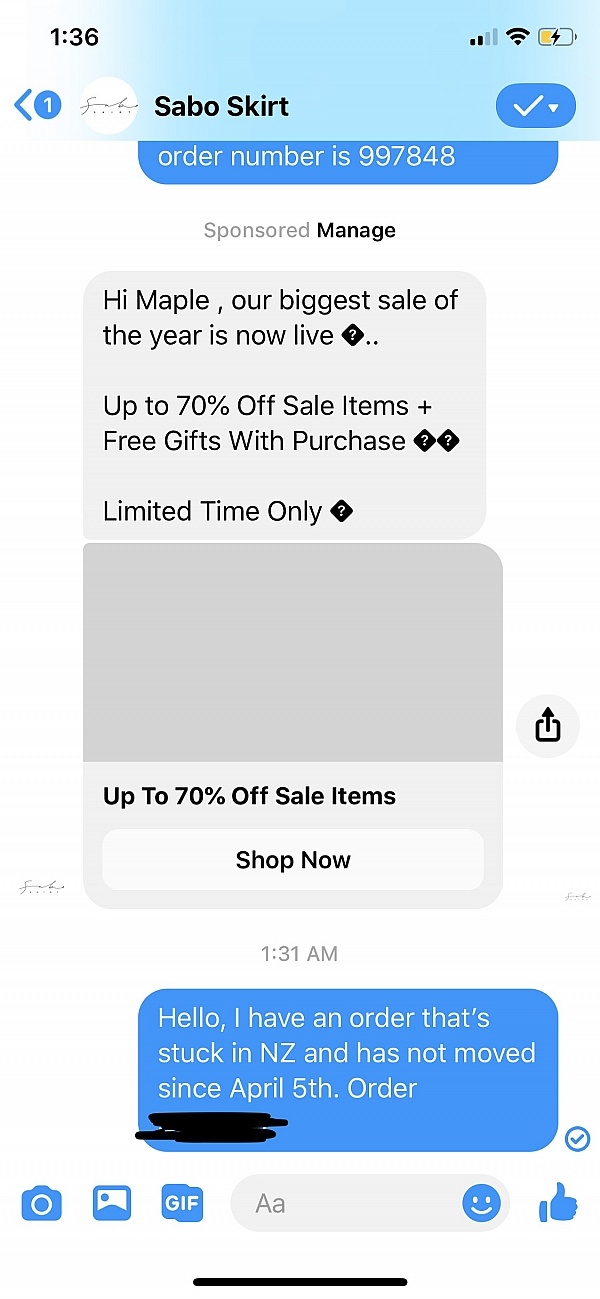 Sabo Skirt product 0