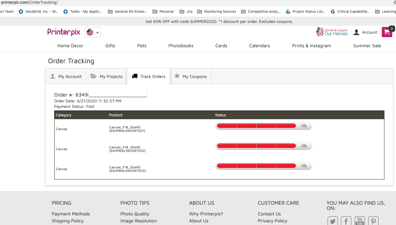 PrinterPix Reviews 1,377 Reviews of Sitejabber
