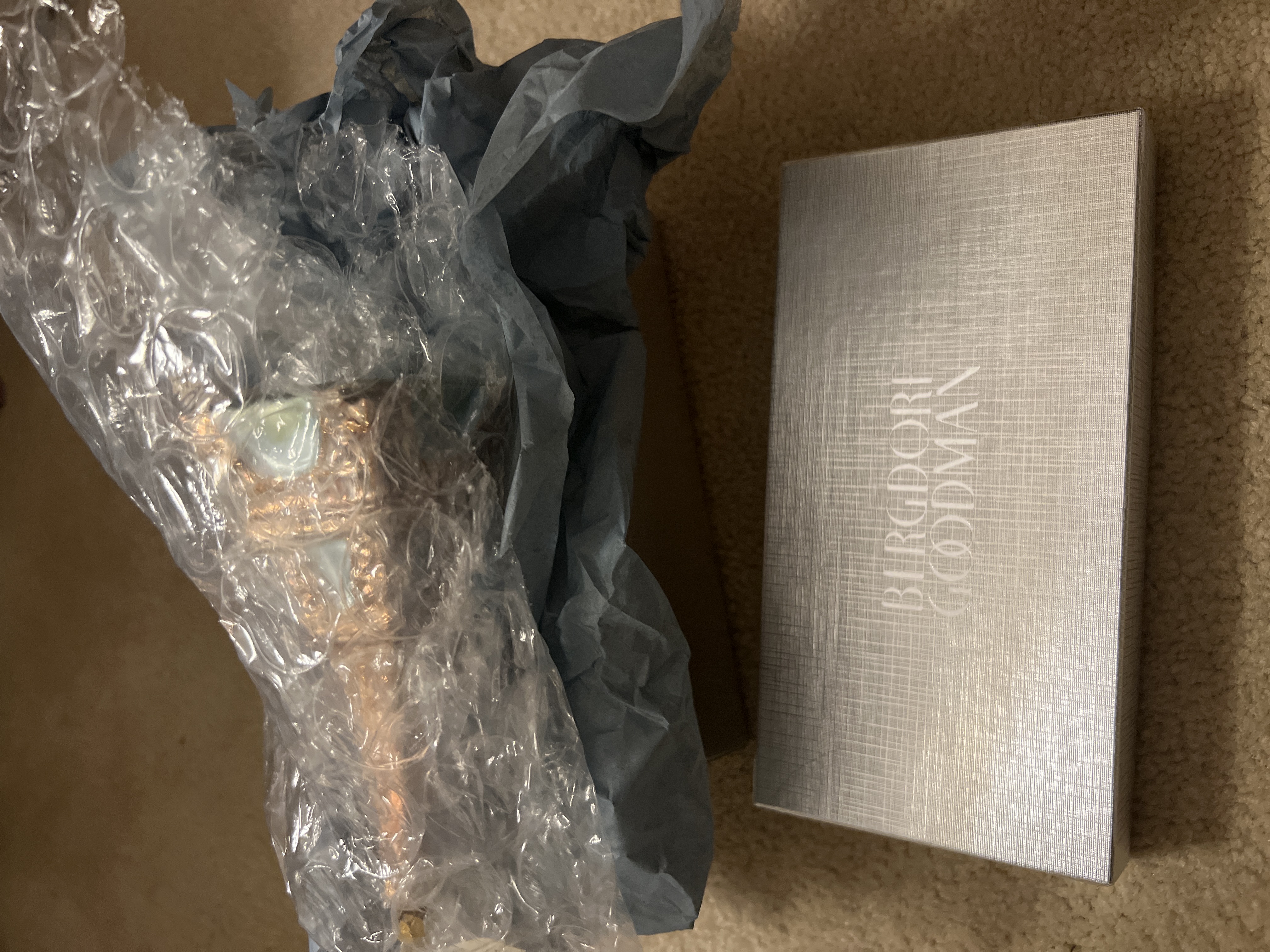 NEW Authentic Bergdorf Goodman Paper Shopping Gift Bag
