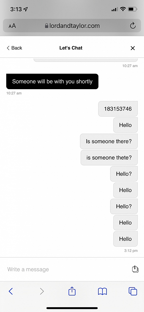 Lord+Taylor Reviews 67 Reviews of Sitejabber