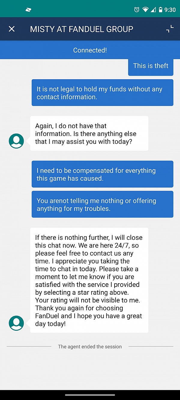 FanDuel Reviews 199 Reviews of Sitejabber