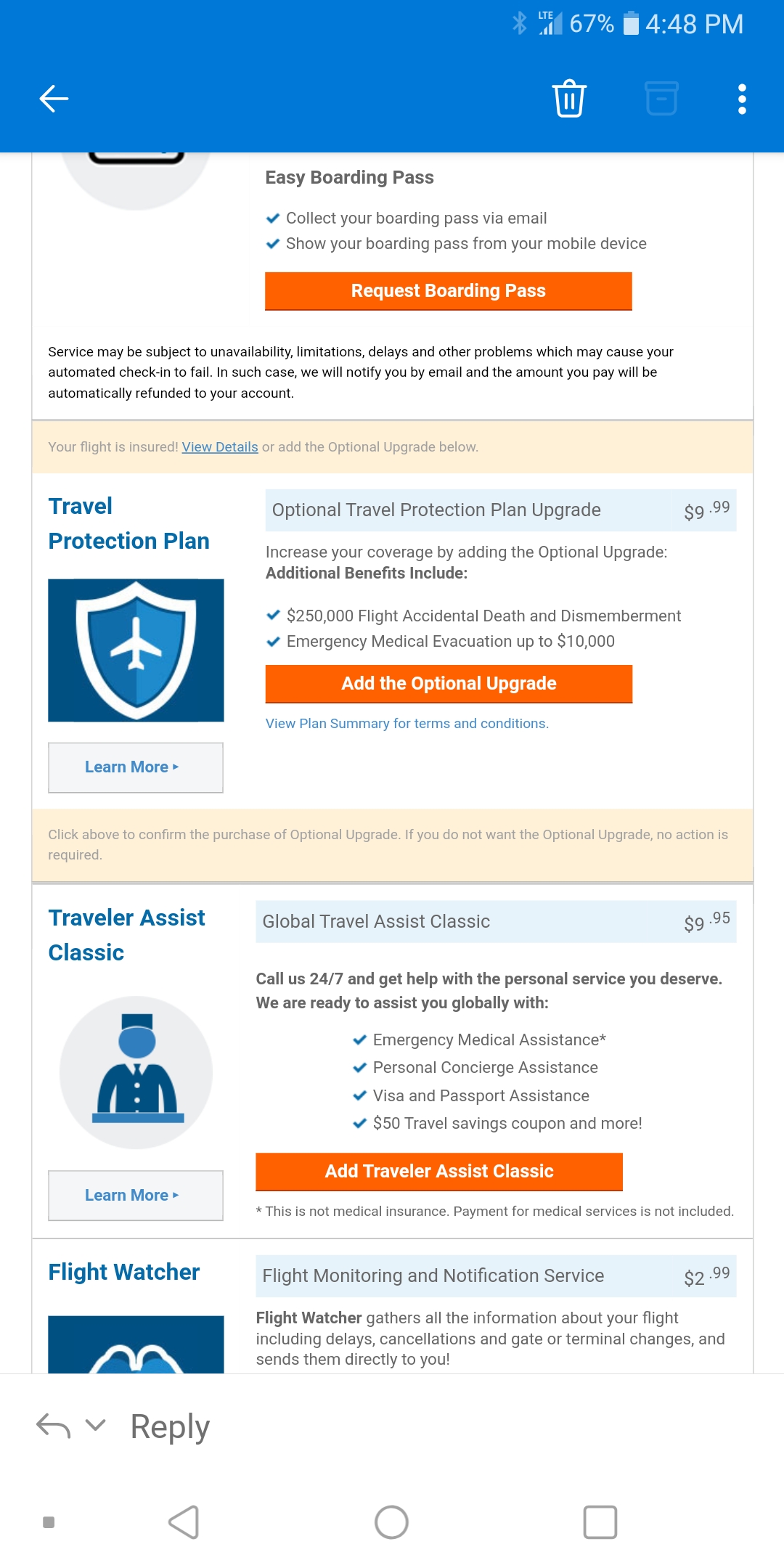 tripmate travel insurance reviews yelp