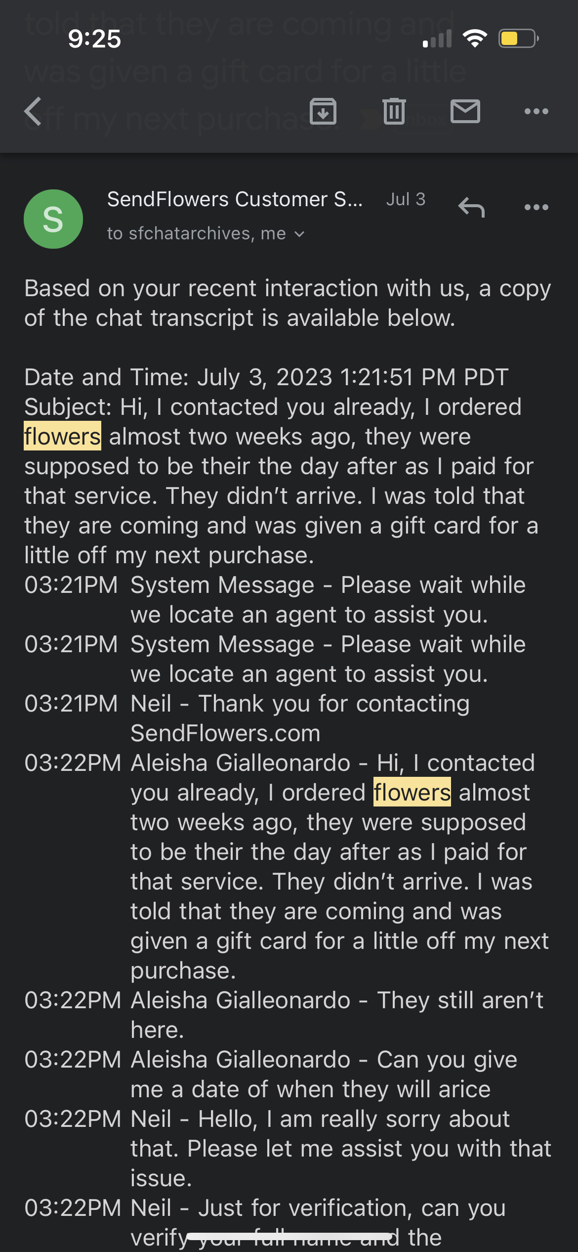 SendFlowers Reviews 1,167 Reviews of Sitejabber