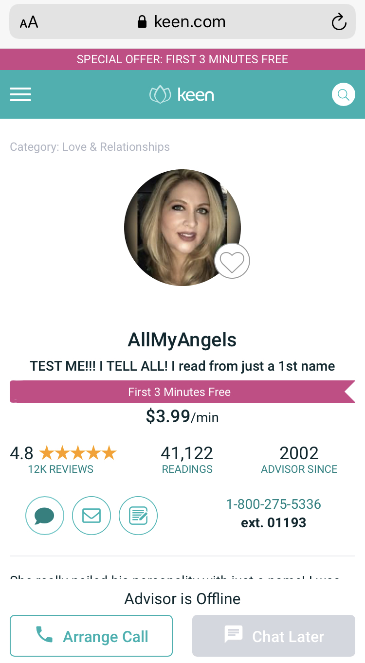 keens website
