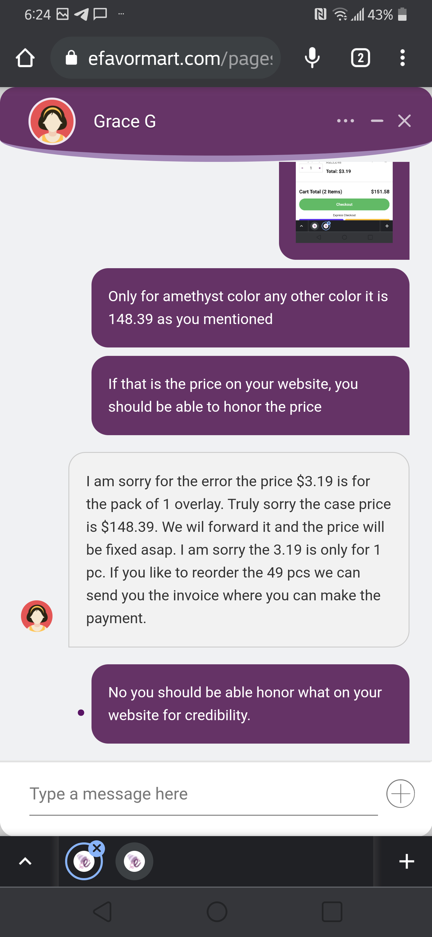 eFavorMart Reviews 420 Reviews of Sitejabber