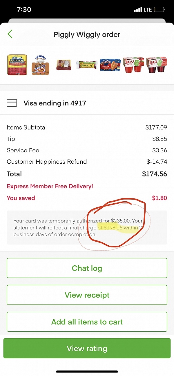 Instacart Reviews 1424 Reviews Of Sitejabber 8738