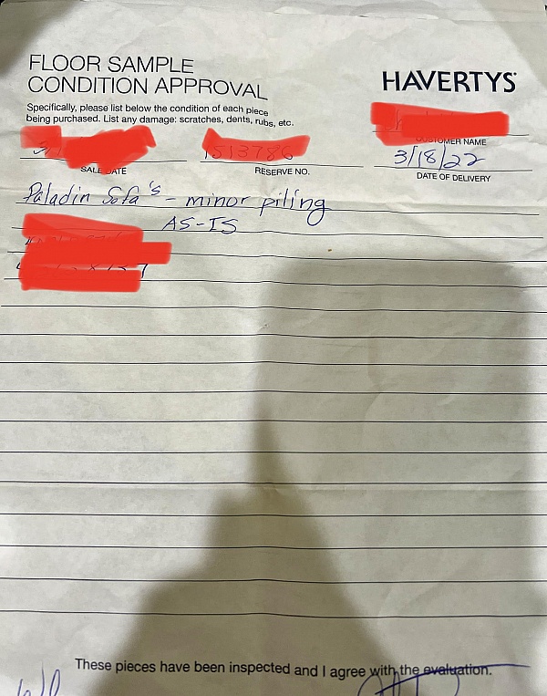 Havertys Furniture Reviews 45 Reviews of Sitejabber