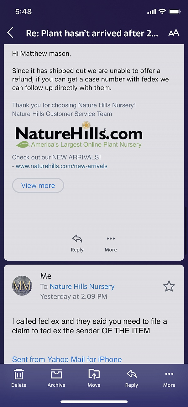 Nature Hills Nursery Reviews 81 Reviews of Sitejabber