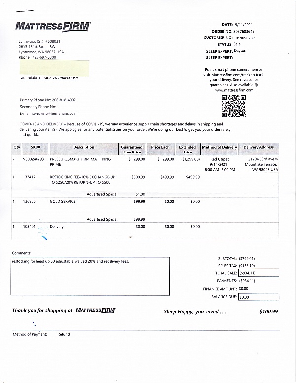 Mattress Firm Reviews 147 Reviews of Sitejabber