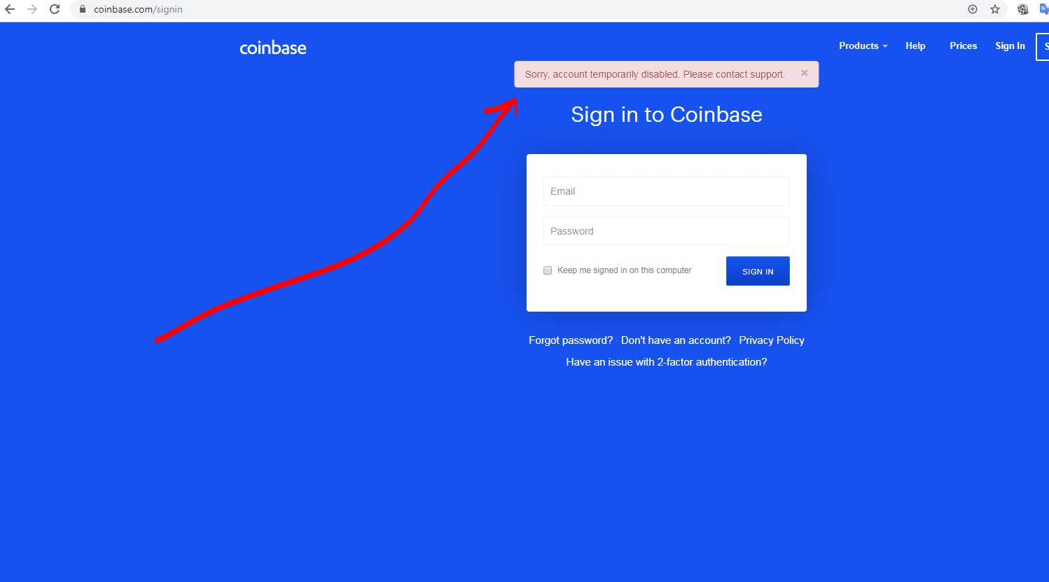 Coinbase Account Being Reviewed - Adistingl