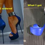 This is not at ALL the same shoe, it is entirely different in every possible way, this is fraud.