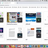 This is a view of my purchases organised into separate folders, also called "collections"